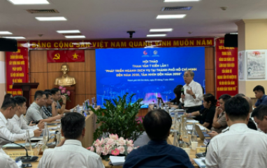 HM&P tham dự Hội thảo Phát triển ngành dịch vụ tại Thành phố Hồ Chí Minh đến năm 2030, tầm nhìn đến năm 2050 