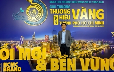 HM&P tham dự chương trình Thương hiệu vàng lần 5 tại TP.HCM